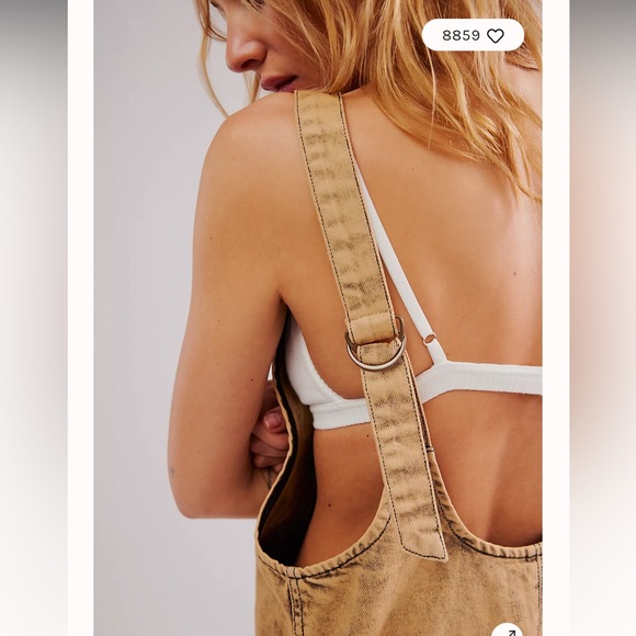 Free People Shorteralls NEW WITH TAGS - Picture 6 of 6